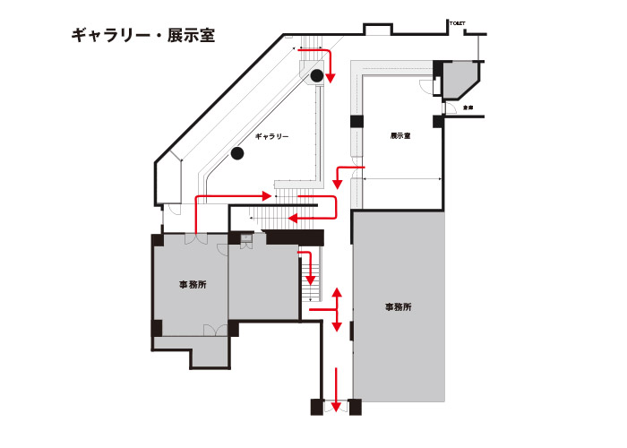 避難経路図